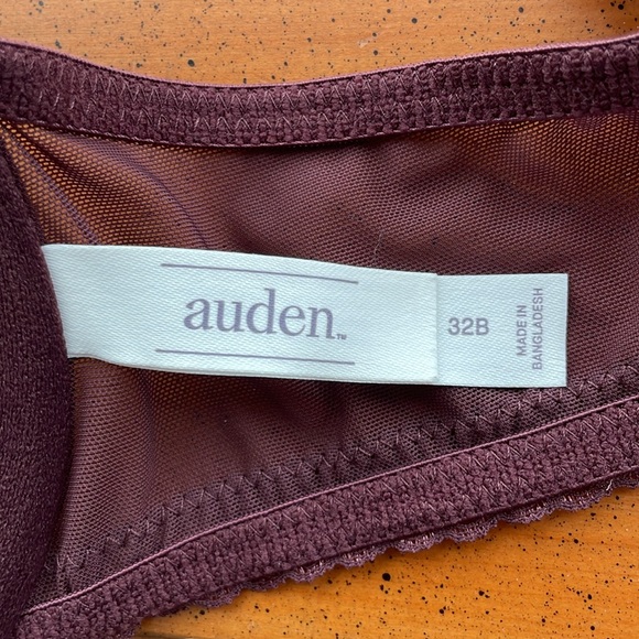 Auden Racerback Bra - Plum - Picture 10 of 12